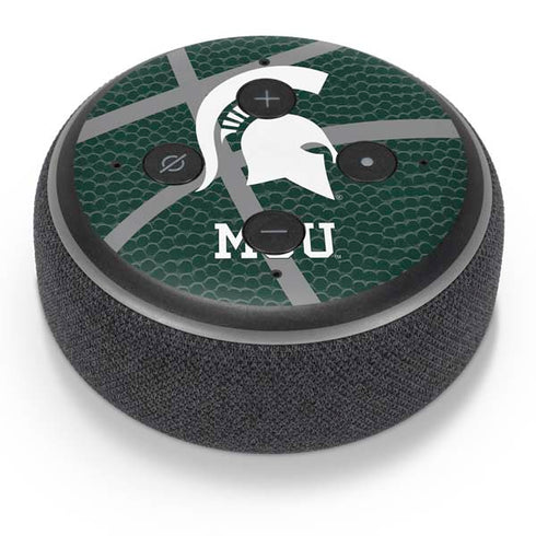Michigan State University Green Basketball Amazon Echo Dot Skin