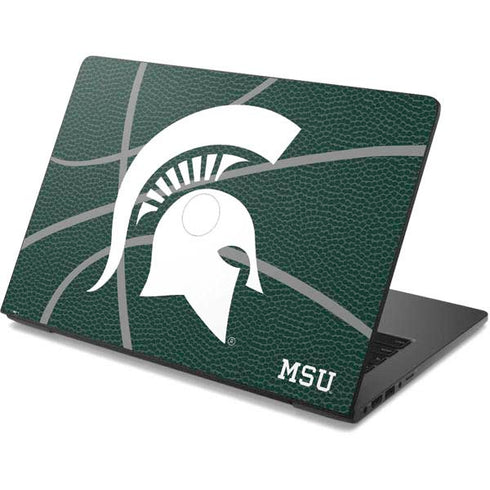 Michigan State University Green Basketball Dell Chromebook Skin