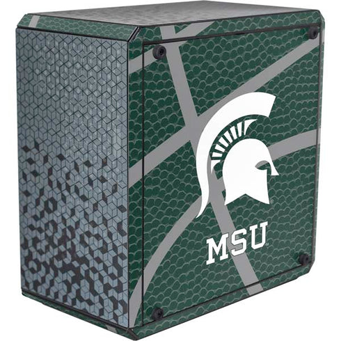 Michigan State University Green Basketball Cooler Master MasterBox Q300L Mini Tower Skin