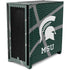 Michigan State University Green Basketball Corsair 4000D Tempered Glass Mid-Tower ATX Case Skin
