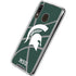 Michigan State University Green Basketball Galaxy A30 Clear Case