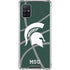 Michigan State University Green Basketball Galaxy A51 5G Clear Case