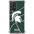 Michigan State University Green Basketball Galaxy A52 5G Clear Case