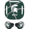 Michigan State University Green Basketball Galaxy Buds Pro Skin