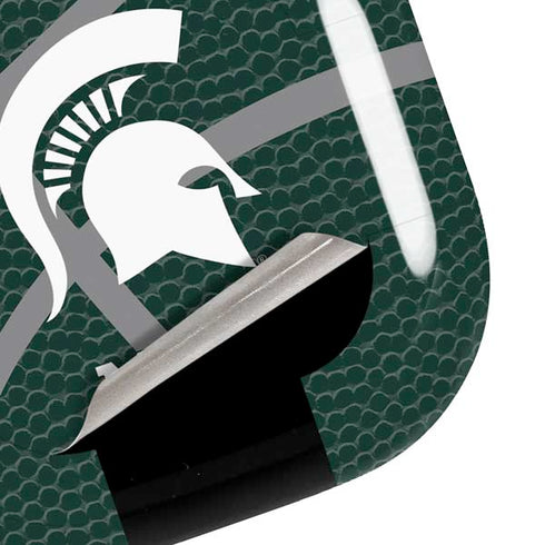Michigan State University Green Basketball Galaxy Buds Pro Skin