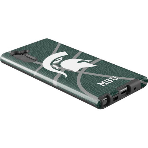 Michigan State University Green Basketball Galaxy Note 10 Pro Case