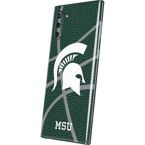 Michigan State University Green Basketball Galaxy Note 10 Skin
