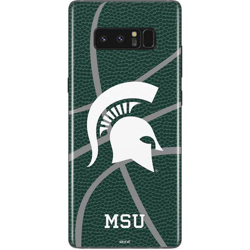 Michigan State University Green Basketball Galaxy Note 8 Skin