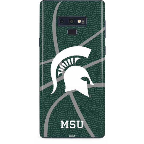 Michigan State University Green Basketball Galaxy Note 9 Skin