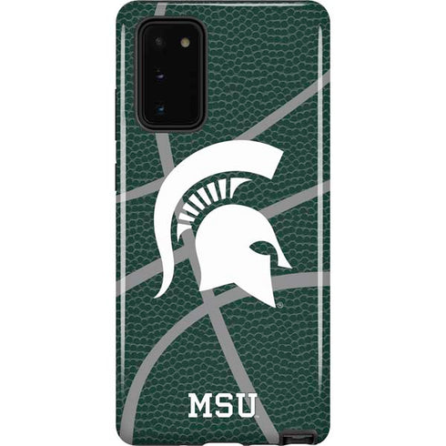 Michigan State University Green Basketball Galaxy Note20 5G Pro Case