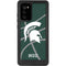 Michigan State University Green Basketball Galaxy Note20 5G Waterproof Case