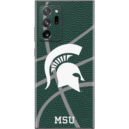 Michigan State University Green Basketball Galaxy Note20 Ultra 5G Skin