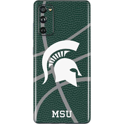 Michigan State University Green Basketball Galaxy S20 Fan Edition Skin
