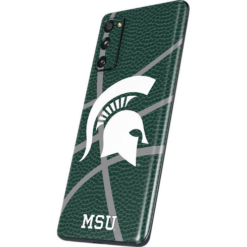 Michigan State University Green Basketball Galaxy S20 Fan Edition Skin