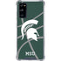 Michigan State University Green Basketball Galaxy S20 FE Clear Case