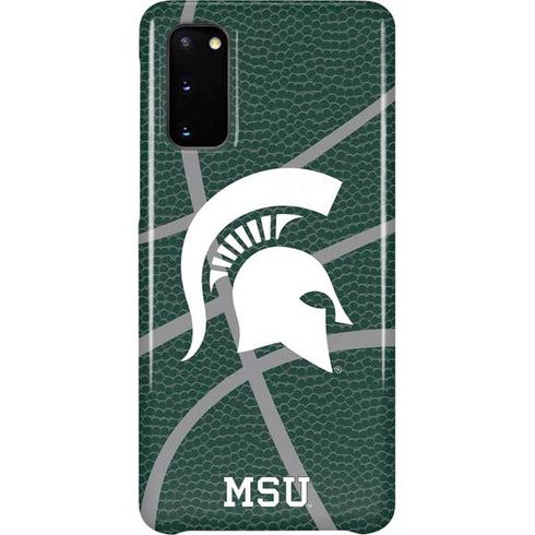 Michigan State University Green Basketball Galaxy S20 Lite Case