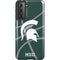 Michigan State University Green Basketball Galaxy S21 5G Pro Case