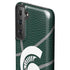 Michigan State University Green Basketball Galaxy S21 FE Pro Case