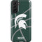 Michigan State University Green Basketball Galaxy S21 Plus 5G Pro Case