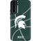 Michigan State University Green Basketball Galaxy S22 Plus Pro Case