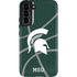 Michigan State University Green Basketball Galaxy S22 Plus Pro Case
