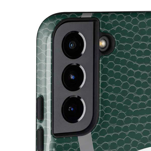 Michigan State University Green Basketball Galaxy S22 Plus Pro Case