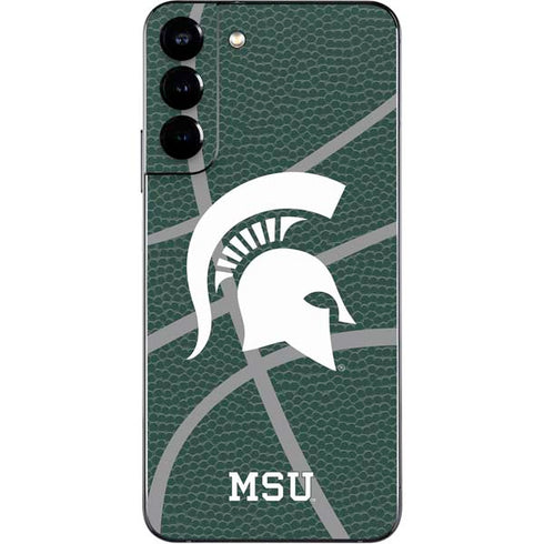 Michigan State University Green Basketball Galaxy S22 Plus Skin
