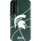 Michigan State University Green Basketball Galaxy S22 Pro Case