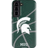 Michigan State University Green Basketball Galaxy S22 Pro Case