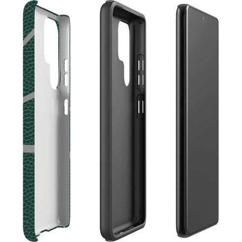 Michigan State University Green Basketball Galaxy S22 Ultra Pro Case