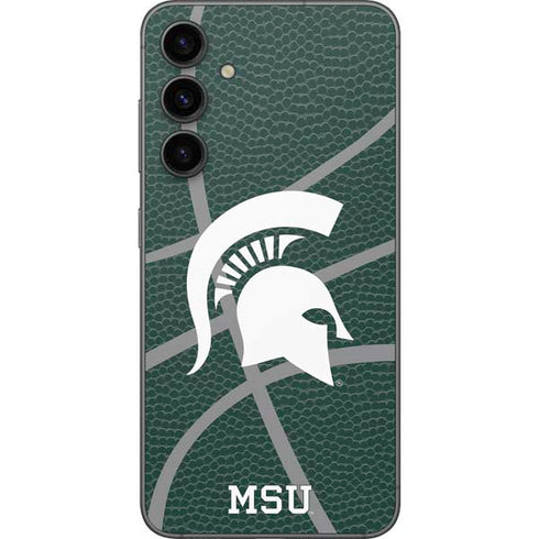 Michigan State University Green Basketball Galaxy S23 FE Skin