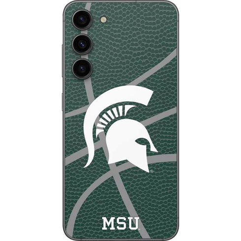 Michigan State University Green Basketball Galaxy S23 Plus Skin