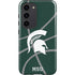 Michigan State University Green Basketball Galaxy S23 Pro Case