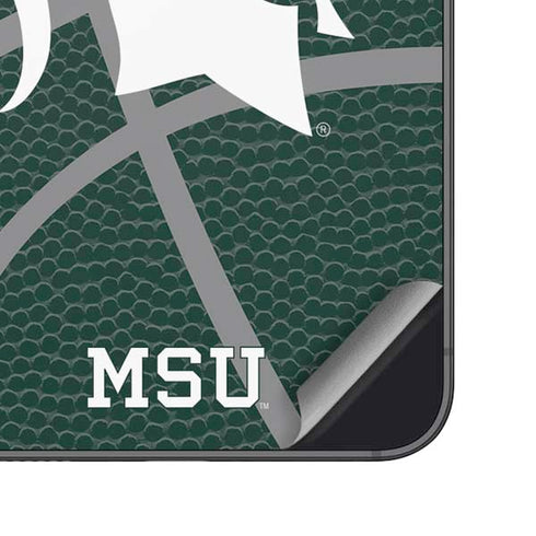 Michigan State University Green Basketball Galaxy S23 Skin