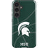 Michigan State University Green Basketball Galaxy S24 Impact Case
