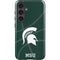 Michigan State University Green Basketball Galaxy S24 Plus Impact Case