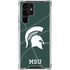 Michigan State University Green Basketball Galaxy S24 Ultra Clear Case
