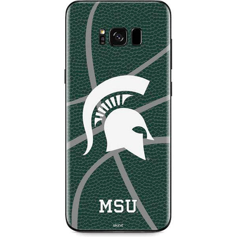 Michigan State University Green Basketball Galaxy S8 Plus Skin