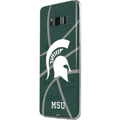 Michigan State University Green Basketball Galaxy S8 Skin