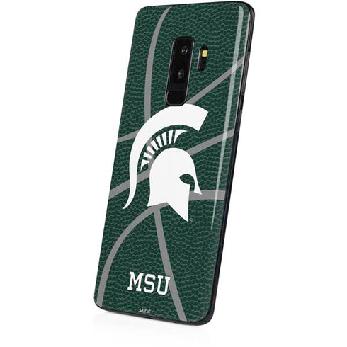 Michigan State University Green Basketball Galaxy S9 Plus Skin