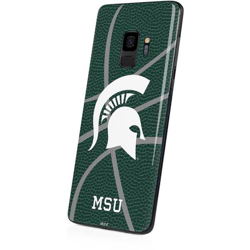 Michigan State University Green Basketball Galaxy S9 Skin