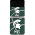 Michigan State University Green Basketball Galaxy Z Flip4 5G Skin