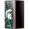 Michigan State University Green Basketball Galaxy Z Fold2 5G Skin