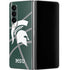 Michigan State University Green Basketball Galaxy Z Fold4 5G Skin