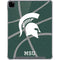 Michigan State University Green Basketball iPad Pro 12.9in (2020) Clear Case