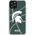 Michigan State University Green Basketball iPhone 11 Pro Clear Case