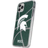 Michigan State University Green Basketball iPhone 11 Pro Clear Case