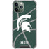 Michigan State University Green Basketball iPhone 11 Pro Max Clear Case