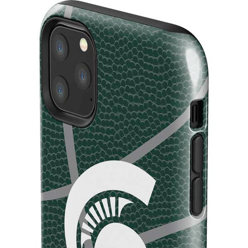 Michigan State University Green Basketball iPhone 11 Pro Max Impact Case