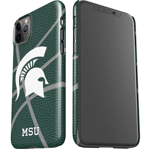 Michigan State University Green Basketball iPhone 11 Pro Max Lite Case